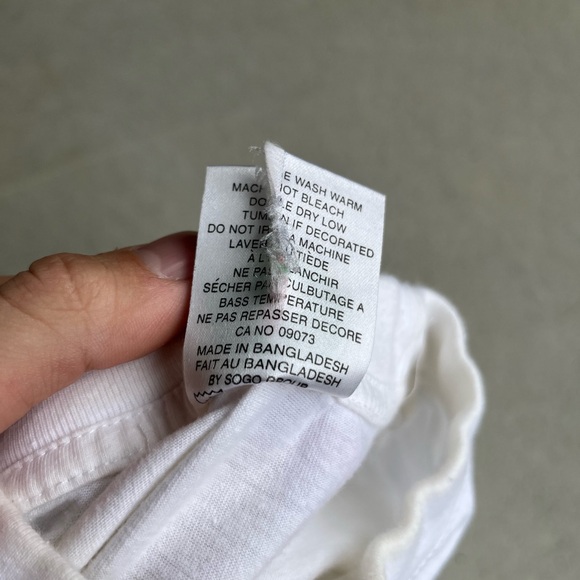 White Graphic Men's Short Sleeve Tee - Picture 4 of 5